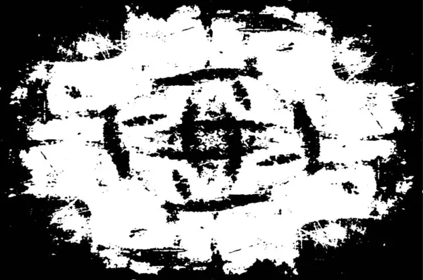 Абстрактный Черно Белый Гранж Текстурированный Фон Векторная Иллюстрация — стоковый вектор