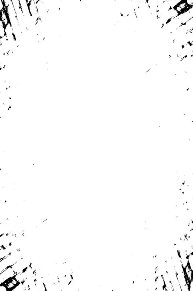Černá Bílá Ošlehaná Textura Abstraktní Grunge Pozadí — Stockový vektor