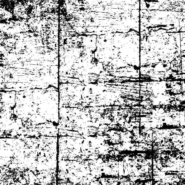 Distressed Overlay Textur Von Rissigem Beton — Stockvektor