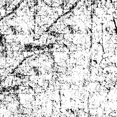 Çatlak betonun sıkıntılı örtülü dokusu