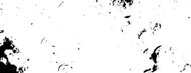Sert, çizik, sıçramış grunge desenli fırça darbeleri. Dokuları üst üste koy. Siyah-beyaz boyanmış kağıt dokusu. Skeç grunge tasarımı. Poster, kapak, afiş, taklit, çıkartma düzeni için kullan.