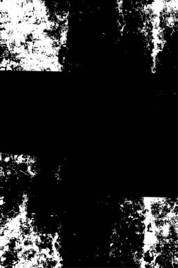 Grunge siyah beyaz desen. Monokrom parçacıkları soyut doku. Gri yazdırma ögesi