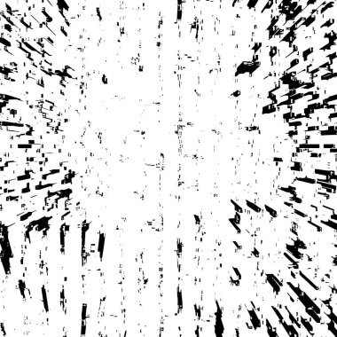 Grunge siyah beyaz desen. Monokrom parçacıkları soyut doku. Gri yazdırma ögesi