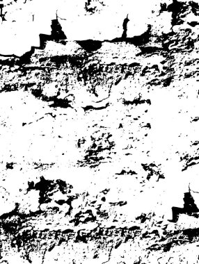 Sert, çizik, sıçramış grunge desenli fırça darbeleri. Dokuları üst üste koy. Siyah-beyaz boyanmış kağıt dokusu. Skeç grunge tasarımı. Poster, kapak, afiş, taklit, çıkartma düzeni için kullan.