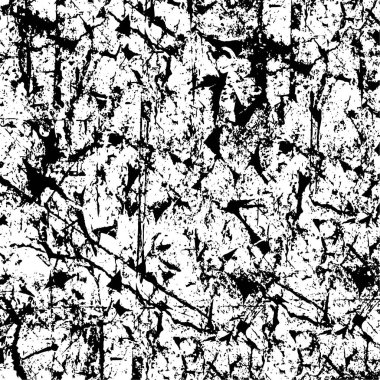 Sert, çizik, sıçramış grunge desenli fırça darbeleri. Dokuları üst üste koy. Siyah-beyaz boyanmış kağıt dokusu. Skeç grunge tasarımı. Poster, kapak, afiş, taklit, çıkartma düzeni için kullan.