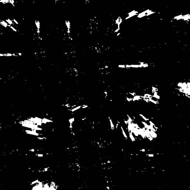 Sert, çizik, sıçramış grunge desenli fırça darbeleri. Dokuları üst üste koy. Siyah-beyaz boyanmış kağıt dokusu. Skeç grunge tasarımı. Poster, kapak, afiş, taklit, çıkartma düzeni için kullan.