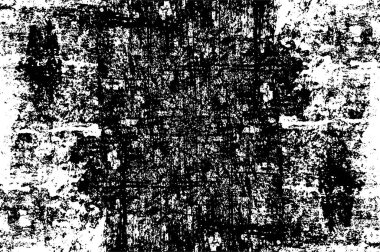 Sert, çizik, sıçramış grunge desenli fırça darbeleri. Dokuları üst üste koy. Siyah-beyaz boyanmış kağıt dokusu. Skeç grunge tasarımı. Poster, kapak, afiş, taklit, çıkartma düzeni için kullan.