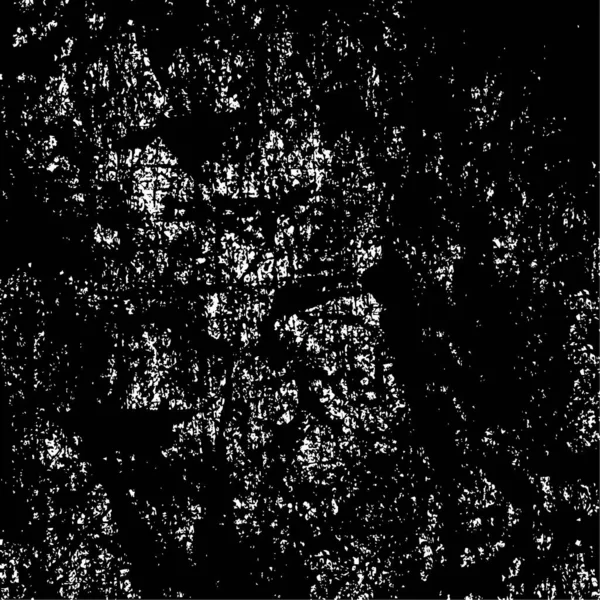Ruwe Zwart Wit Textuur Grunge Achtergrond Abstracte Textuur Effect Vector — Stockvector