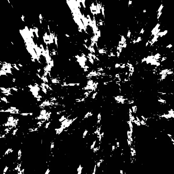 Czarno Biała Tekstura Wietrzna Abstrakcyjne Tło Grunge — Wektor stockowy