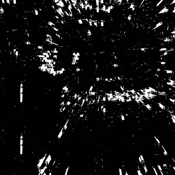 Texture Noire Blanche Surface Altérée Abstraite — Image vectorielle