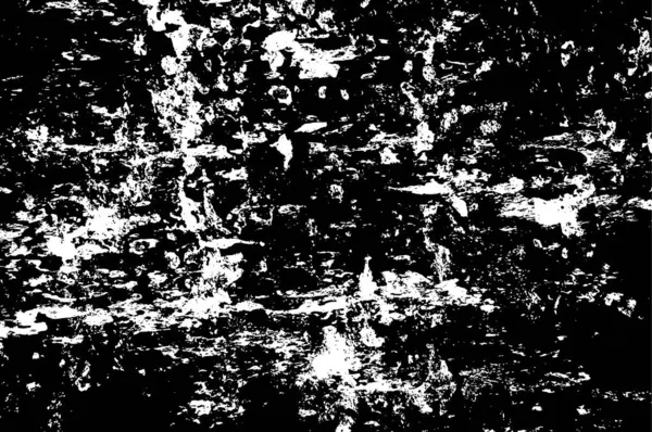 Textura Blanco Negro Superficie Erosionada Abstracta — Vector de stock
