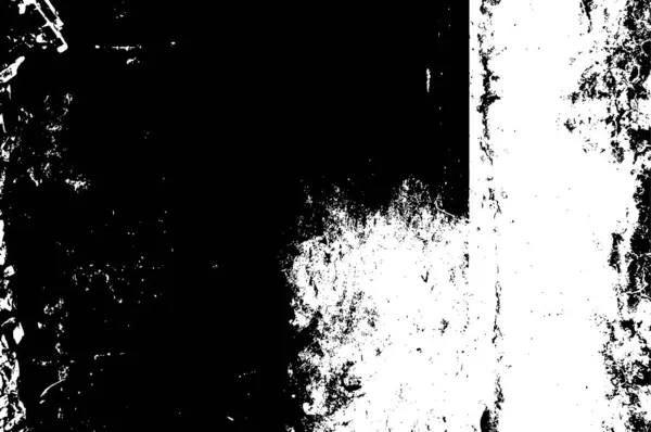 Zwart Wit Textuur Abstract Verweerd Oppervlak — Stockvector