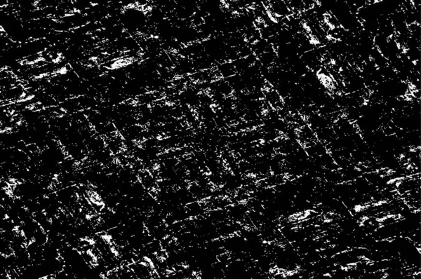Texture Noire Blanche Surface Grunge Abstraite — Image vectorielle