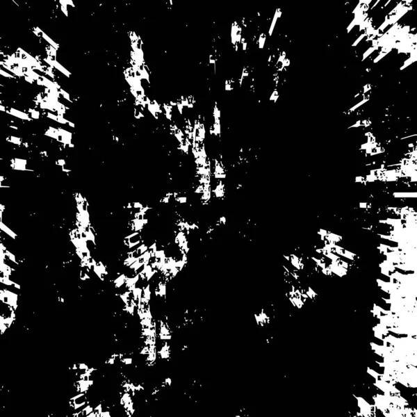 Textura Blanco Negro Superficie Grunge Abstracta — Vector de stock