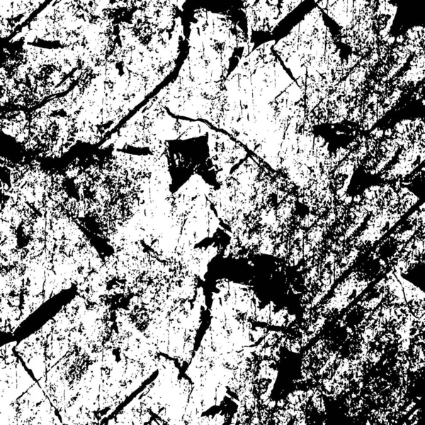 Textura Blanco Negro Superficie Grunge Abstracta — Archivo Imágenes Vectoriales