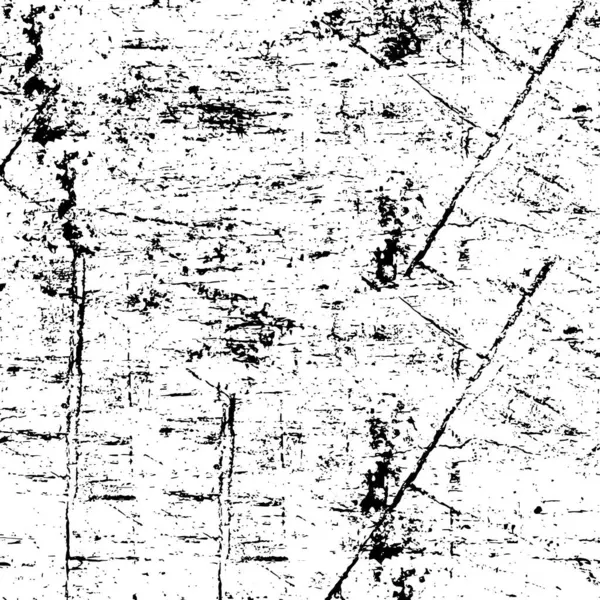 Черно Белая Текстура Абстрактная Гранжевая Поверхность — стоковый вектор