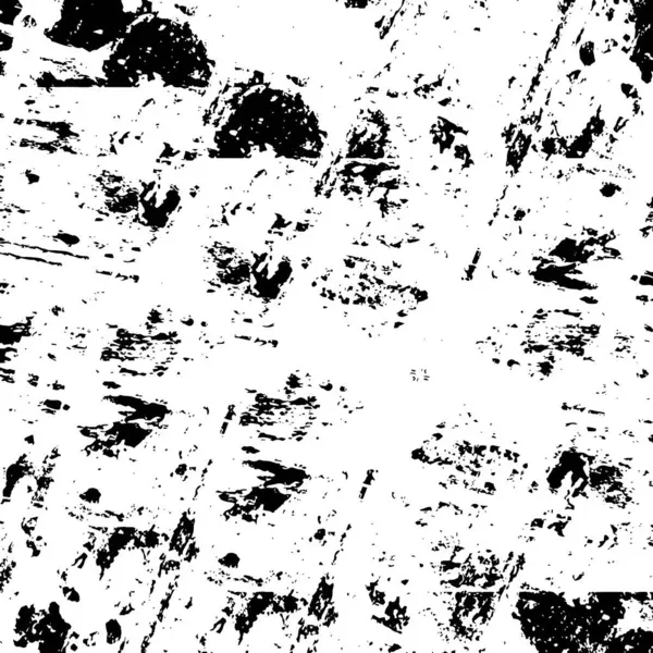 黒と白のテクスチャー 抽象的なグランジの表面 — ストックベクタ