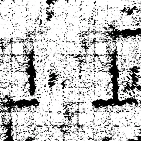 Texture Noire Blanche Surface Grunge Abstraite — Image vectorielle