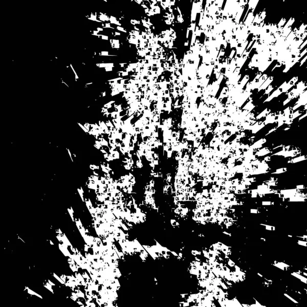 Textura Blanco Negro Grunge Superficie Vectorial Abstracta — Archivo Imágenes Vectoriales