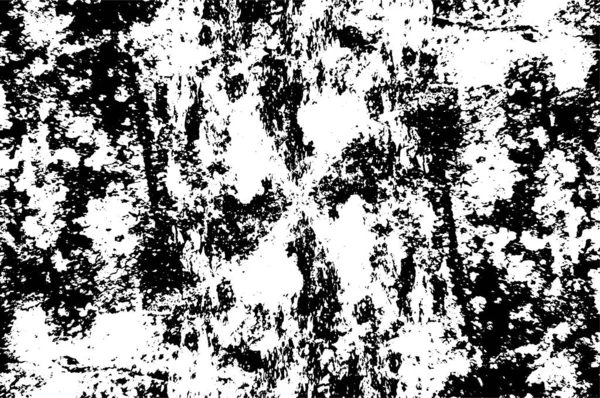 Черно Белая Текстура Абстрактная Векторная Поверхность Гранжа — стоковый вектор