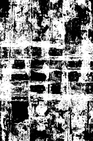 Textura Preta Branca Grunge Superfície Vetorial Abstrata — Vetor de Stock