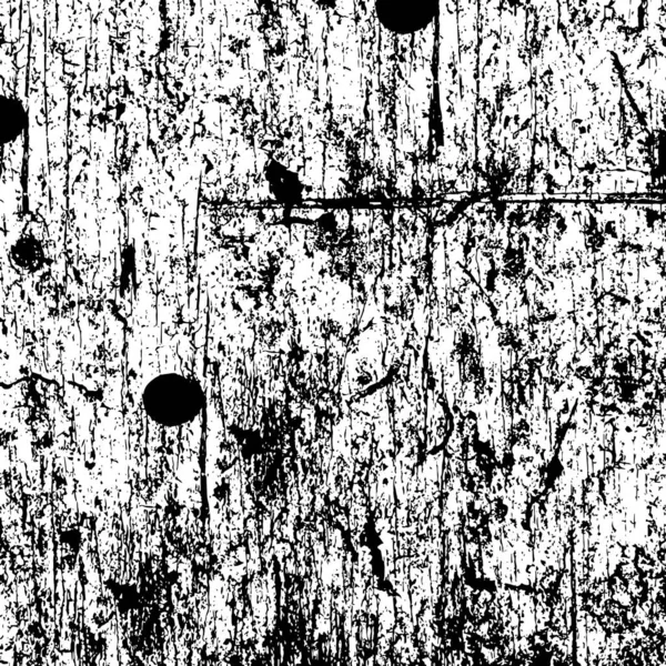 Grunge Schwarz Weiß Muster Einfarbige Teilchen Abstrahieren Die Textur Graues — Stockvektor