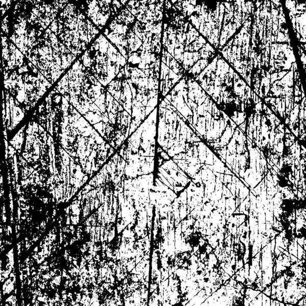 Grunge Padrão Preto Branco Partículas Monocromáticas Textura Abstrata Elemento Impressão —  Vetores de Stock