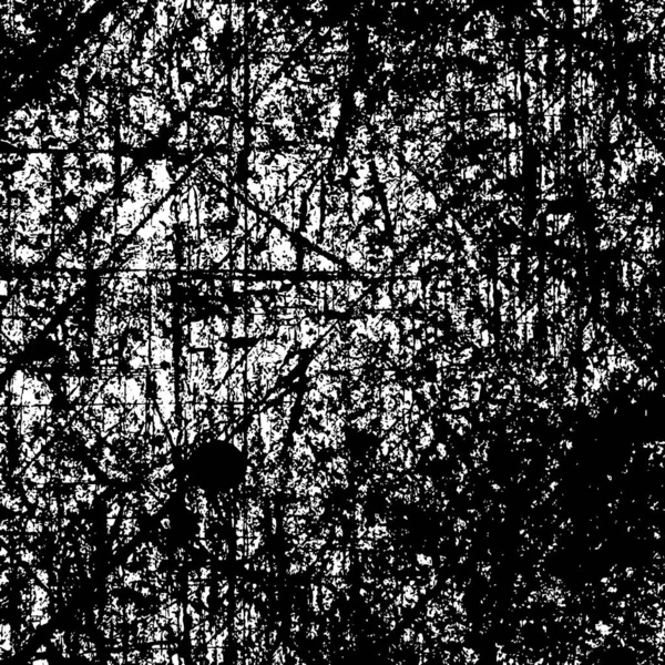 Черно Белый Рисунок Монохромные Частицы Абстрактной Текстуры Серый Элемент Печати — стоковый вектор