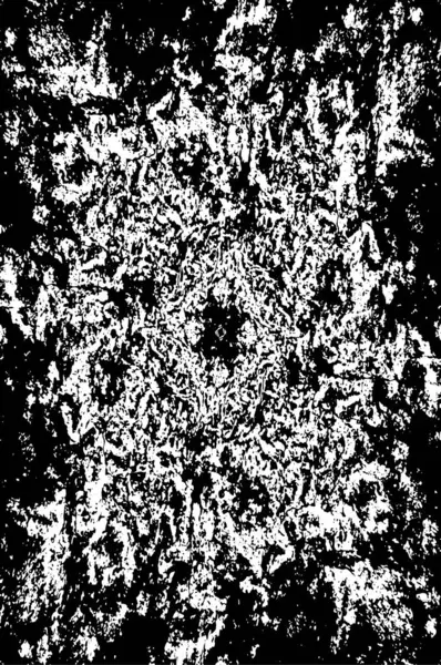 Černobílý Vzor Grunge Abstraktní Textura Monochromatických Částic Šedý Tiskový Prvek — Stockový vektor