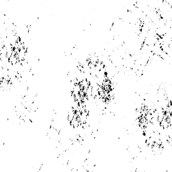 Grunge Patrón Blanco Negro Partículas Monocromáticas Textura Abstracta Elemento Impresión — Archivo Imágenes Vectoriales
