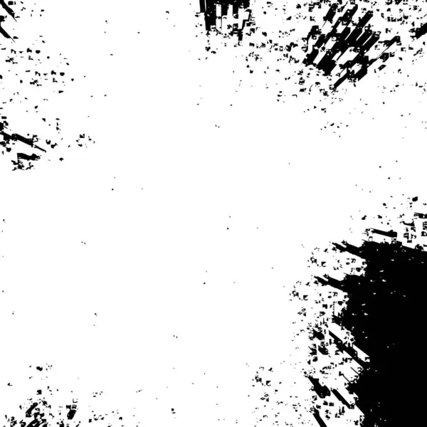 Hrubý Design Grunge Vzoru Akvarel Suché Tahy Štětcem Textury Vybledlá — Stockový vektor