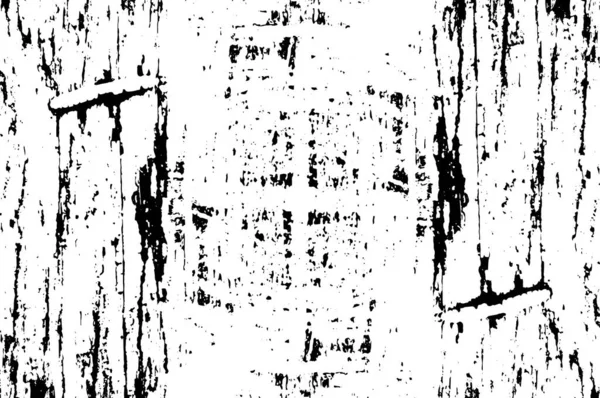 Old Grunge Lapuk Latar Belakang Dinding Tekstur Abstrak Hitam Dan - Stok Vektor
