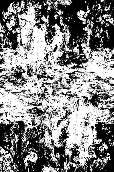 Старый Гранж Выветривается Стены Фона Черно Белая Абстрактная Текстура Фон — стоковый вектор