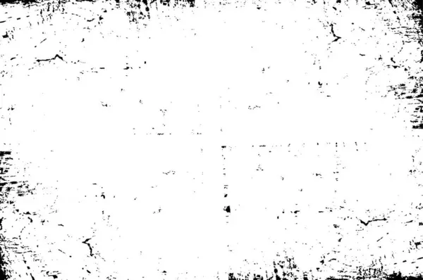 Grunge Fekete Fehér Varrat Nélküli Mintázat Monokróm Absztrakt Textúra Háttere — Stock Vector