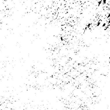 Siyah ve beyaz dokusunun Grunge arka planı. Elementlerin soyut deseni. Tek renkli baskı ve tasarım.