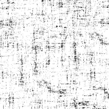 Siyah ve beyaz dokusunun Grunge arka planı. Elementlerin soyut deseni. Tek renkli baskı ve tasarım.