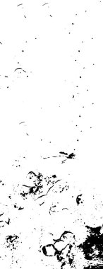 Siyah ve beyaz dokusunun Grunge arka planı. Elementlerin soyut deseni. Tek renkli baskı ve tasarım.