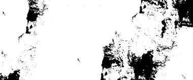 Tek renkli elementlerin soyut deseni, Grunge siyah beyaz arkaplan.