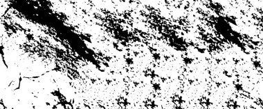 Tek renkli elementlerin soyut deseni, Grunge siyah beyaz arkaplan.