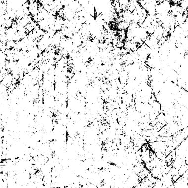 çatlamış metal, taş ya da asfalt tabakası sıkıntısı. Grunge 'un arka planı. soyut yarım ton vektör çizimi