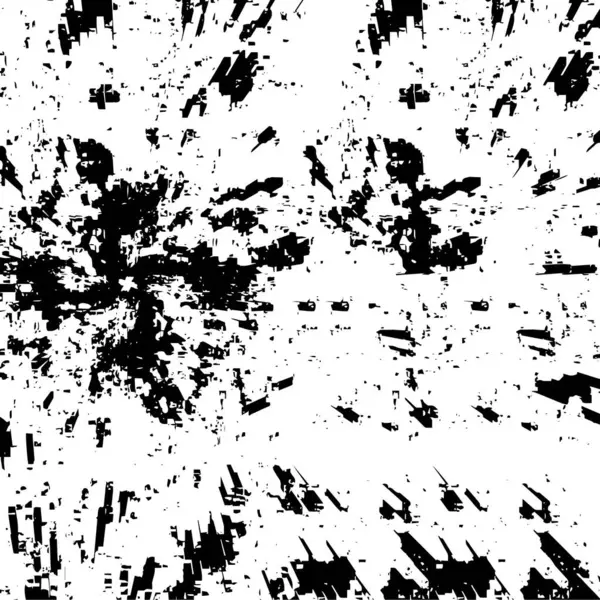 黒と白のトーンの効果を含むモノクロ抽象的なテクスチャ — ストックベクタ