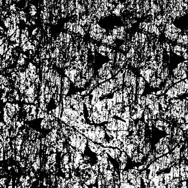Монохромная Абстрактная Текстура Включая Эффект Черно Белых Тонов — стоковый вектор