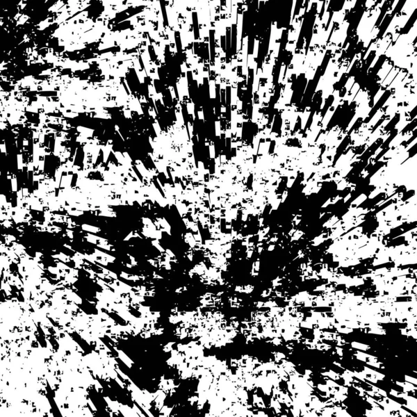 Грязный Фон Черно Белой Фактуры Абстрактный Шаблон Элементов Монохромная Печать — стоковый вектор