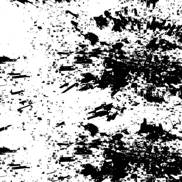 Grunge Achtergrond Van Zwart Wit Textuur Abstracte Patroon Van Elementen — Stockvector