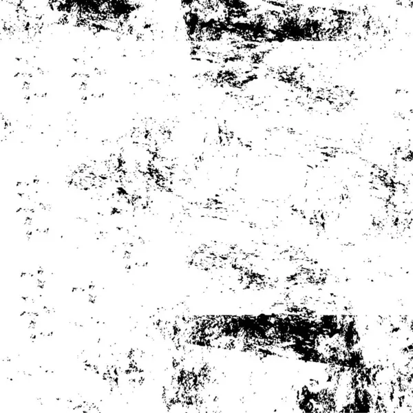 Padrão Abstrato Elementos Monocromáticos Grunge Fundo Branco Preto — Vetor de Stock