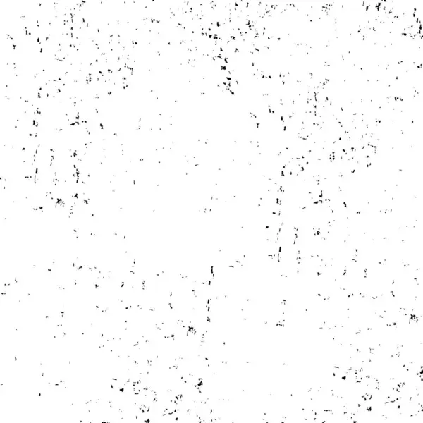 Abstraktes Muster Aus Monochromen Elementen Grunge Schwarzer Weißer Hintergrund — Stockvektor