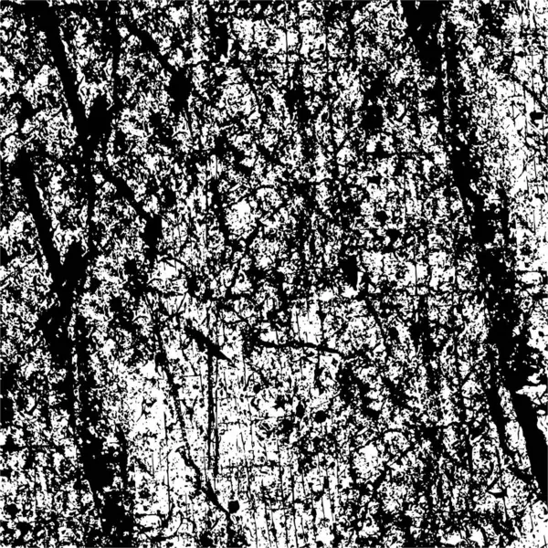 Abstraktní Vzor Monochromatických Prvků Grunge Černé Bílé Pozadí — Stockový vektor