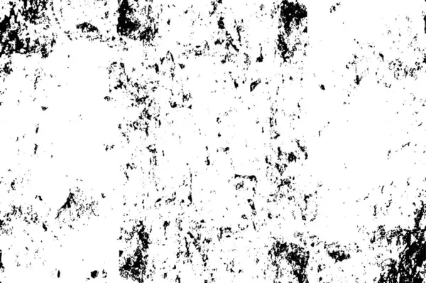 Padrão Abstrato Elementos Monocromáticos Grunge Fundo Branco Preto — Vetor de Stock