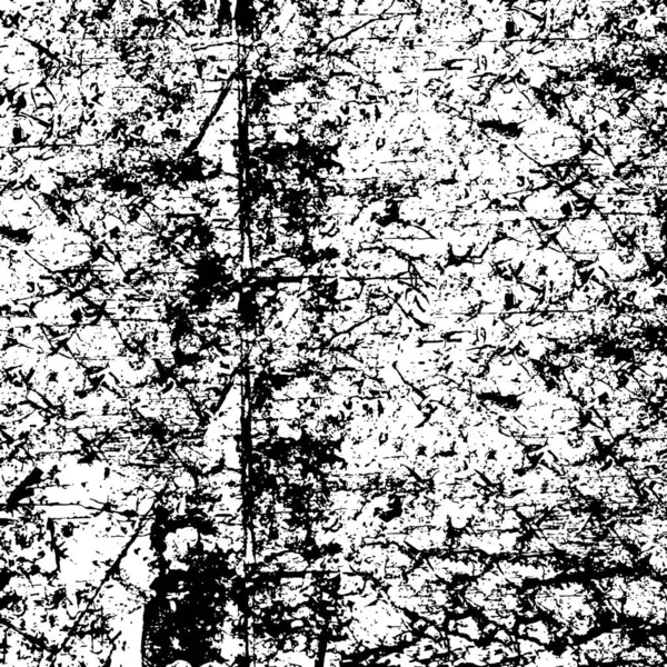 Абстрактний Візерунок Монохромних Елементів Гранжевий Чорно Білий Фон — стоковий вектор