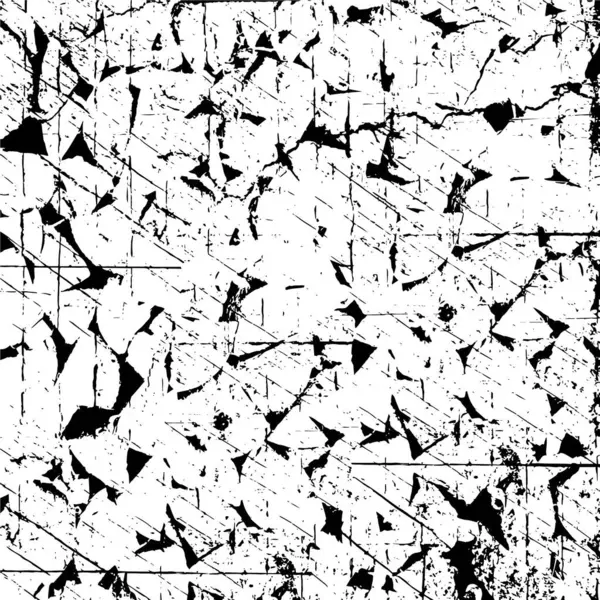 黒と白のトーンの効果を含むモノクロ抽象的なテクスチャ — ストックベクタ